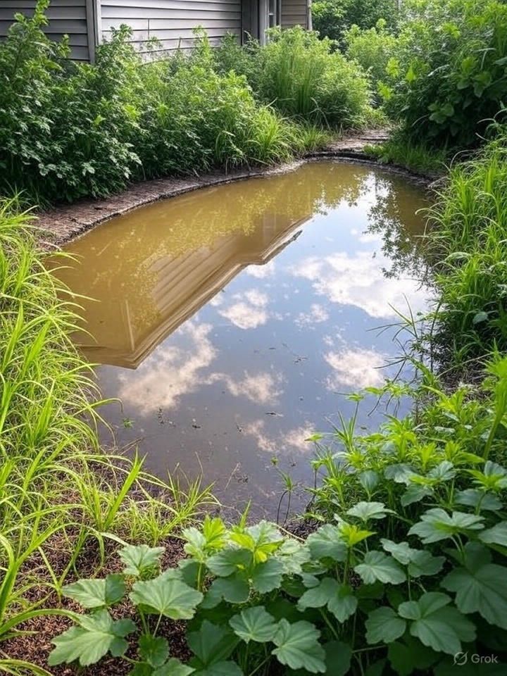 agua estancada